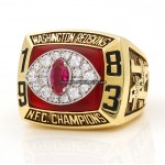 1983 Washington Redskins NFC Championship Ring